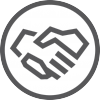9. Form Partnerships icon white