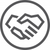 9. Form Partnerships icon white